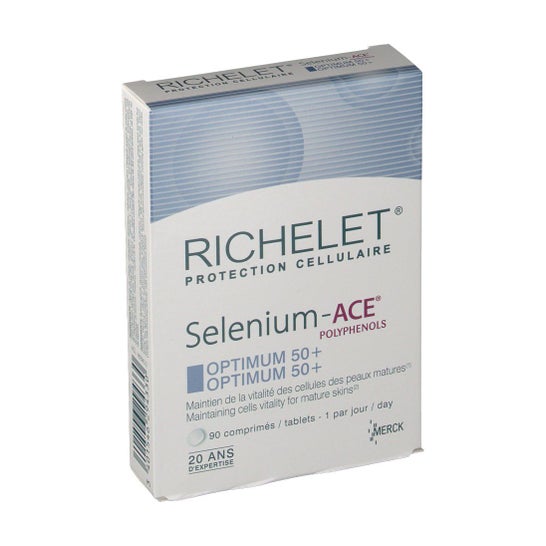 Richelet Ás de Selênio Optimum 50+ Caixa de 90 comprimidos