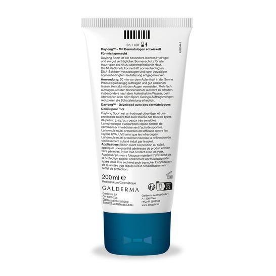 Daylong Sport Crème-Hydrogel extra légère SPF 50+ 200ml