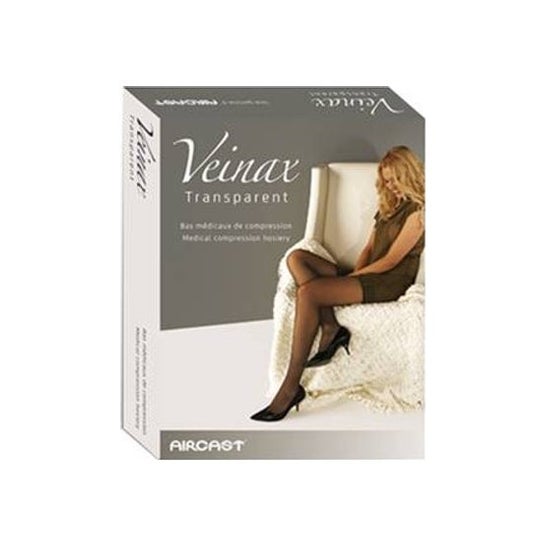 Meias Transparentes Veinax 2 Cinzentas Smoke Tamanho 1N 1 Par