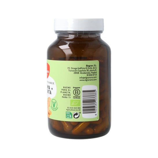 El Granero Curcuma + Pimenta Plus Bio 120cap