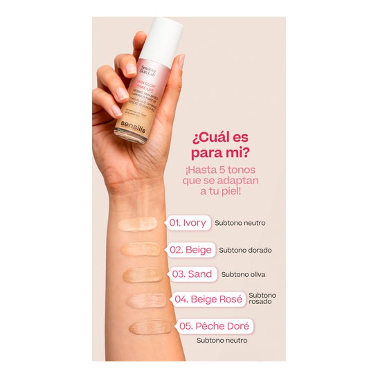 Sensilis Skin Glow Make-Up Color Sand Nro 03 30ml