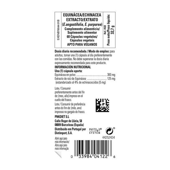 Solgar Echinacea 60 cápsulas vegetais