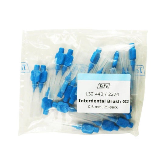 Tepe Original Interdental Brushes 0,6mm Blue 25 Unidades