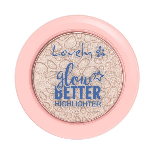 Lovely Glow Better Highlighter Highlighter em pó 1pc