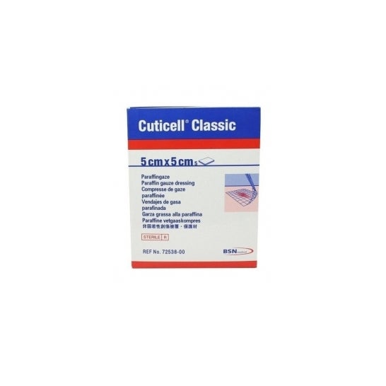 Recheio estéril Cuticell ™ Classic 5x5cm