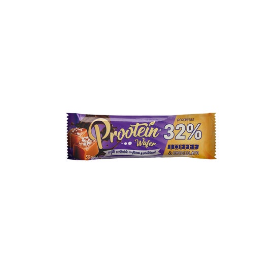 Barras Proteínas Menufitness Waffer 32% Caramelos de Chocolate 50g