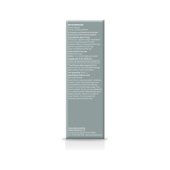 Extracto Equinacea Xxi 50 Ml Soria Natur