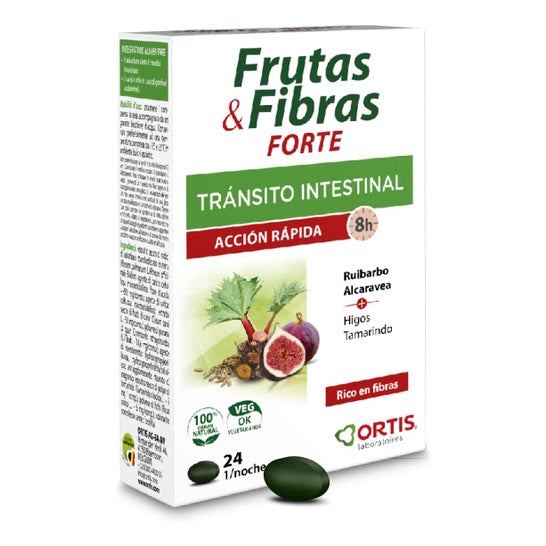 Frutas e Fibras Forte 24 comprimidos