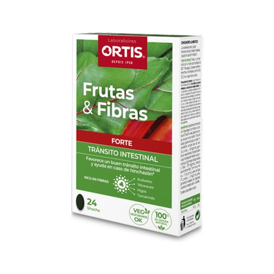 Frutas e Fibras Forte 24 comprimidos