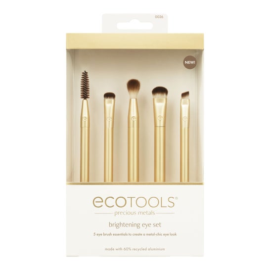 Ecotools Precious Metals Conjunto de Pincéis para Olhos 5 un.