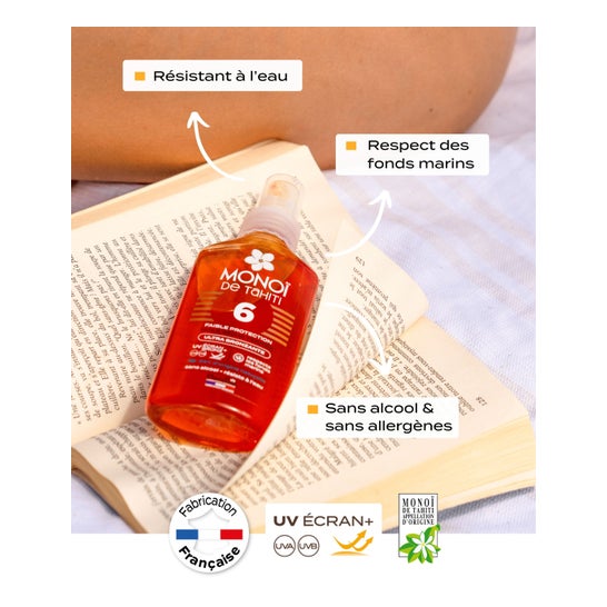 ParaSol Monoï De Tahiti  Óleo Seco Tingido SPF6 125ml