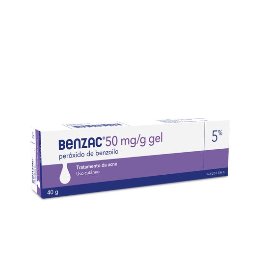 Galderma Benzac 5 Peróxido de Benzoílo 50mg/g Gel 40g