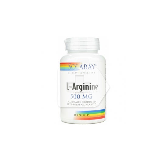 Solaray L-arginina 500mg 100cáps