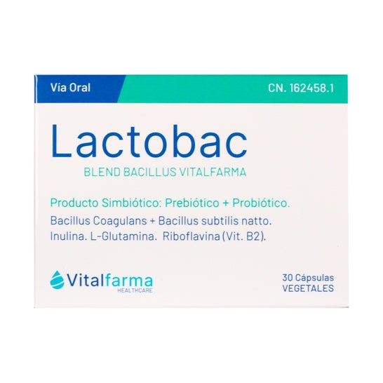 Vitalfarma Lactobac 30 cápsulas