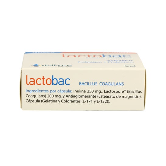 Vitalfarma Lactobac 30 cápsulas
