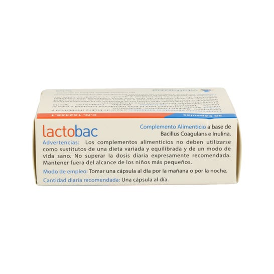 Vitalfarma Lactobac 30 cápsulas