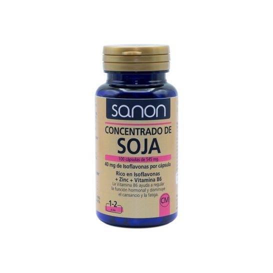 Sanon concentrou soja rica em isoflavonas 100cáps
