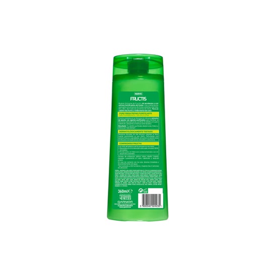 Champô Purificador de Pepino Puro e Fresco 360ml Garnier Fructis