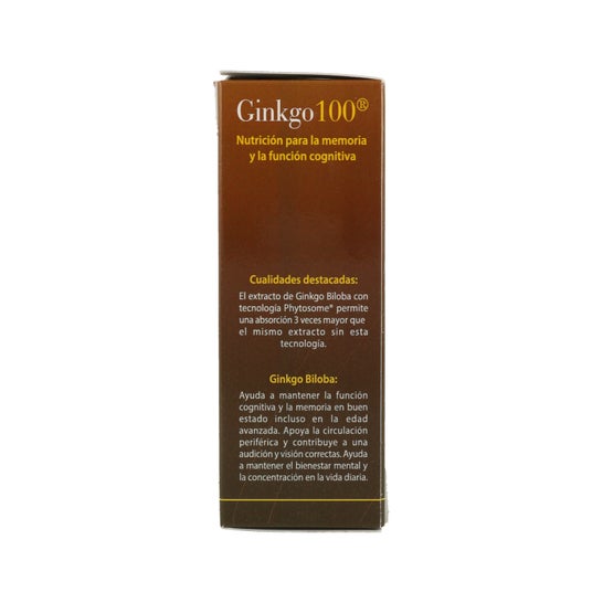 100% Ginkgo Natural 60cáps