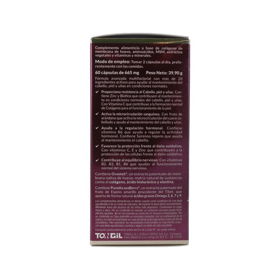 Estado Puro Cabello Piel & Uñas Clinic 60caps