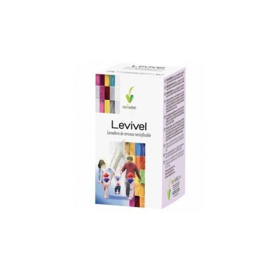 Novadiet Levivel Levedura de Cerveja Revolvable 90caps