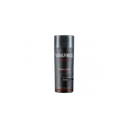 Fibra De Cabelo Preto Vidalforce 12g