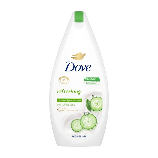 Dove Go Fresh Cucumber Green Tea Gel de Duche Hidratante 500ml