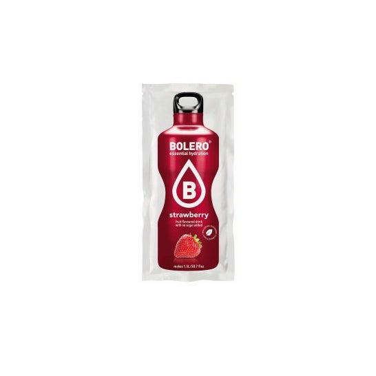Bolero Strawberry Flavoured Drink Mix 12 saquetas