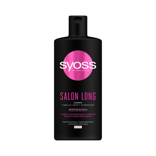 Syoss Salonlong Shampoo Anticorrosão 440ml