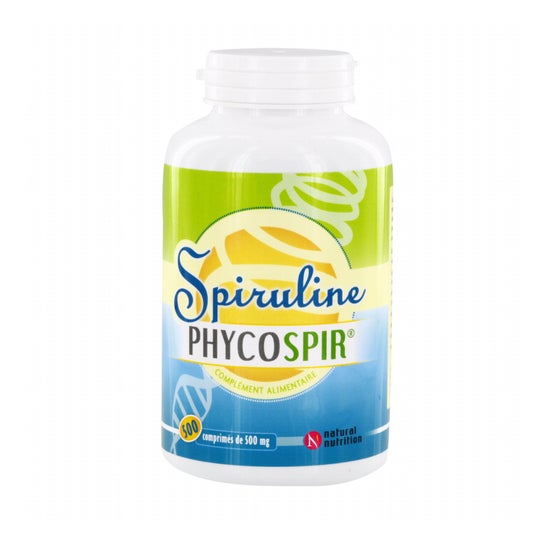 Nutrição Natural Phycospir Spirulina 180caps