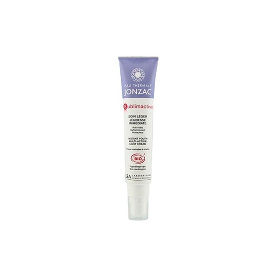 Jonzac Sublimactive creme de juventude instantânea leve 40ml