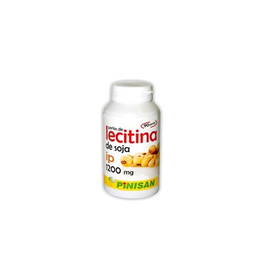 Contas de lecitina de soja Pinisan 1P 1200mg 90perlas