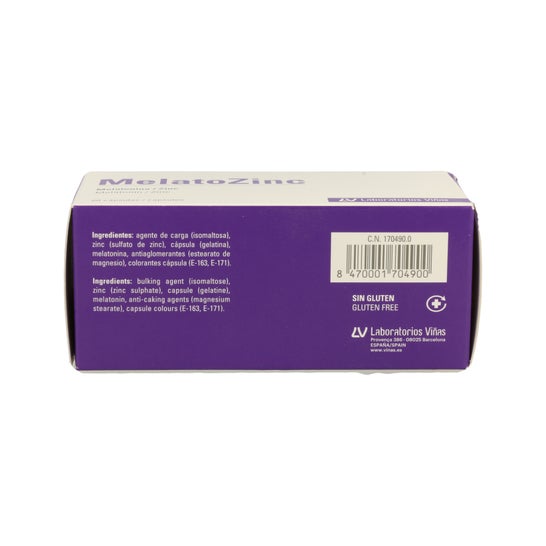 Melatozinc 60caps