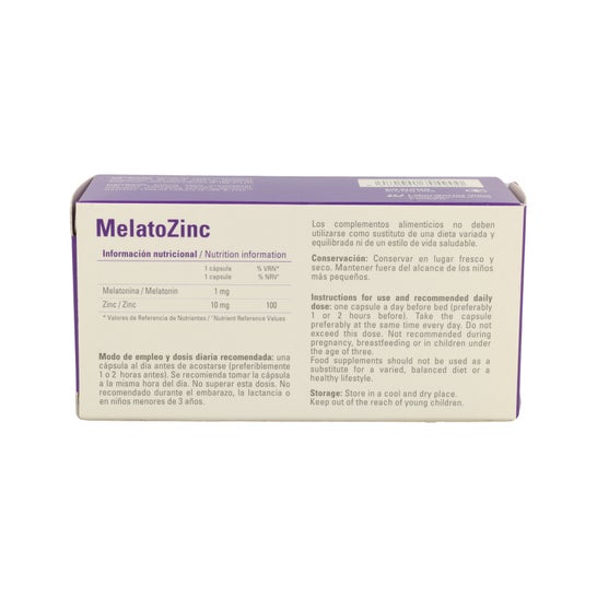 Melatozinc 60caps