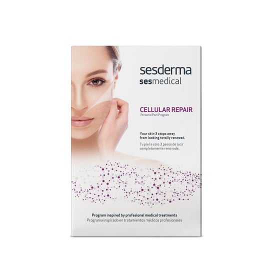 Sesderma Sesmedical Cellular Repair Pesonal Peel Program creme + toalhitas