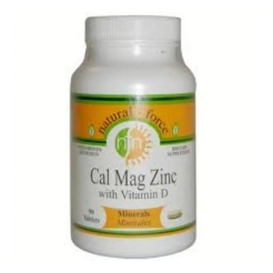 Força Natural Cálcio Magnésio Zinco Vitamina D 90caps Força Natural Cálcio Magnésio Zinco Vitamina D 90caps