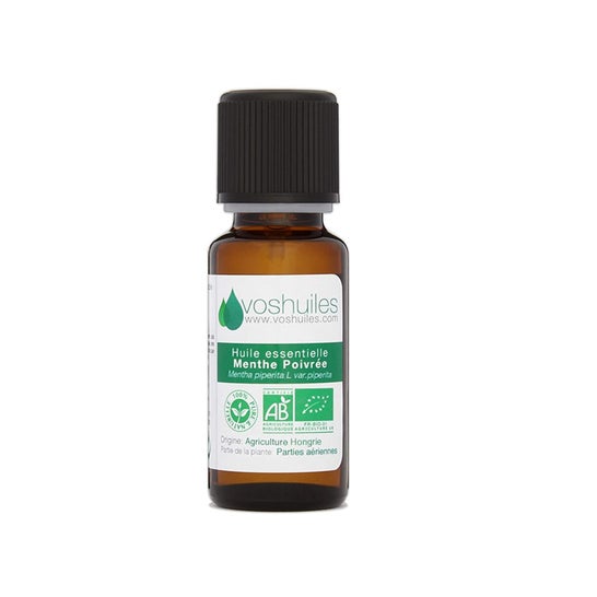 Voshuiles Óleo Essencial Orgânico de Hortelã Pimenta 10ml