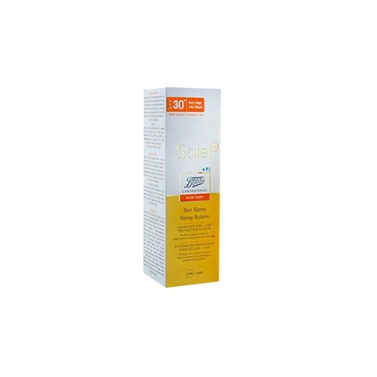 Botas Solei Spray Loção Solar SPF30 + 150ml