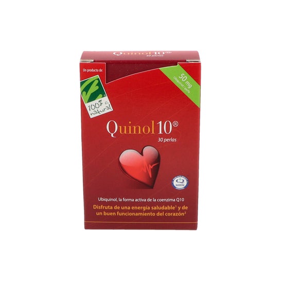 Quinol 100% Natural 10 30 cápsulas