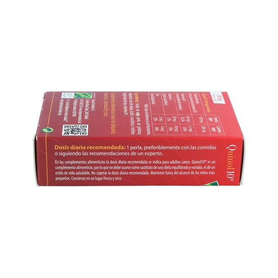 Quinol 100% Natural 10 30 cápsulas