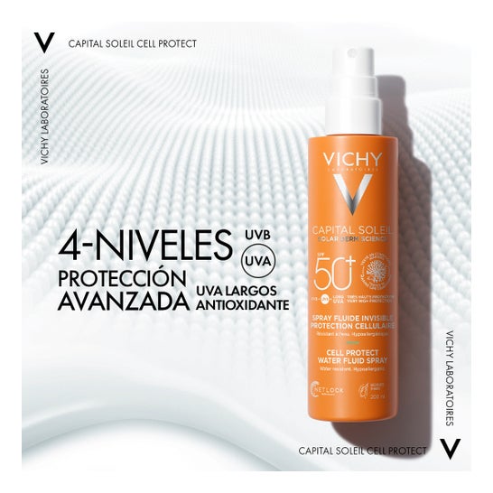 Vichy Capital Soleil Beach Protect Spray Multiprotecção SPF 50+ 200ml