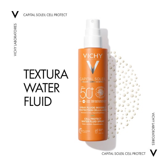 Vichy Capital Soleil Beach Protect Spray Multiprotecção SPF 50+ 200ml