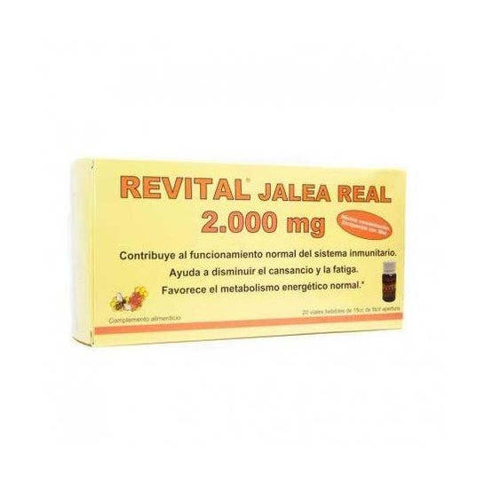 Revital Royal Jelly 2000mg 20 Ampolas de Bebida