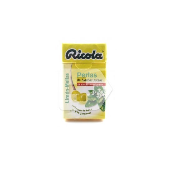 Pérolas sem açúcar Ricola de ervas suíças 25g