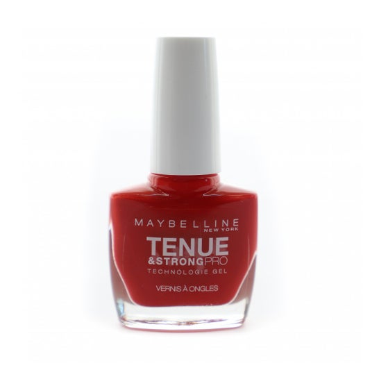 Maybelline Nail Polish Hold & Strong 08 Vermelho Paixão 1ut