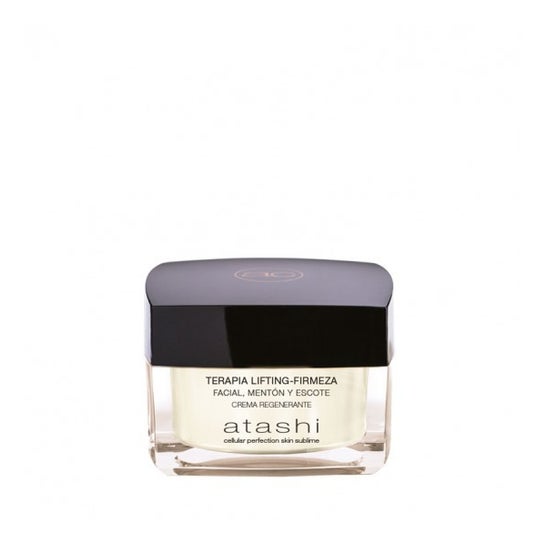 Atashi® Cellular Perfection Skin Creme regenerador sublime queixo lifting e decote 50ml