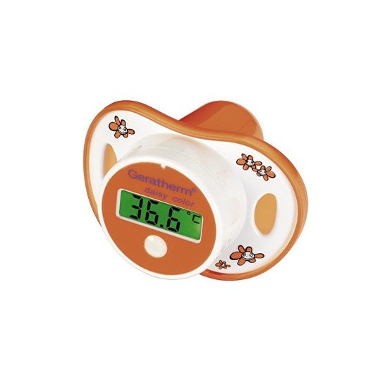 Geratherm Digital Thermometer Orange Pacifier
