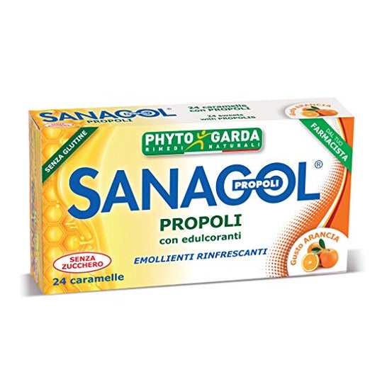 Sanagol Própolis S/Z Laranja 24