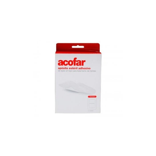 Adesivo de 10x8cm esterilizado 10uds