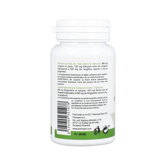 PlantaPol Gengibre 600mg 60caps